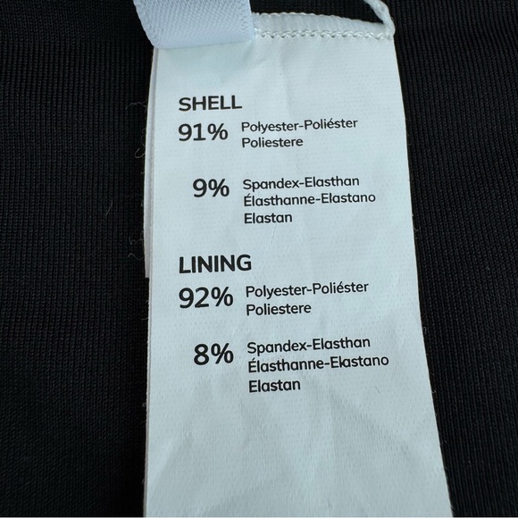 CUPSHE One Piece Swimsuit Black XS Cutout Scallop Trim Knotted Textured Swimwear - Picture 13 of 13